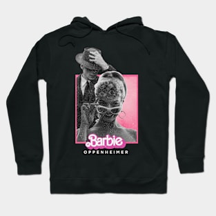 barbie oppenheimer retro style war Hoodie